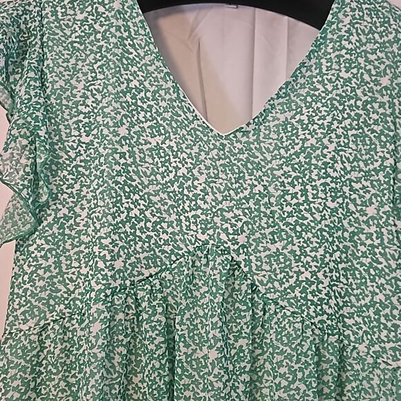 TAMEYA short Flowy swing Dress L New - Picture 2 of 7